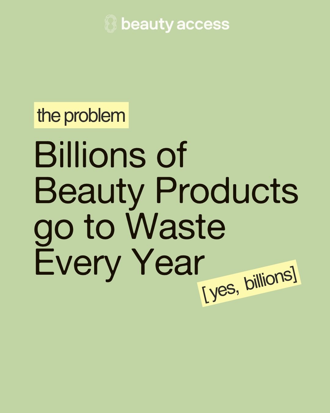 Heres the facts ✋🏽The beauty industry has a waste problem &mdash; and the numbers are staggering. Billions of beauty products go unsold, unused, and unloved every single year. 

That&rsquo;s not just waste, that&rsquo;s a missed opportunity to get q