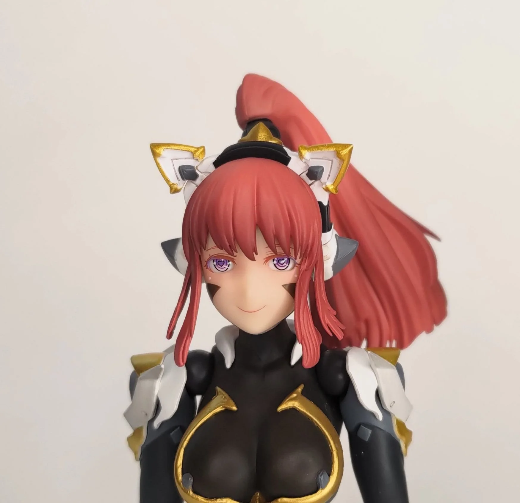 BigFireBird Build Science Cat Lady Team 1/9 scale silicone articulated action figure Sunflower hair bang design 2