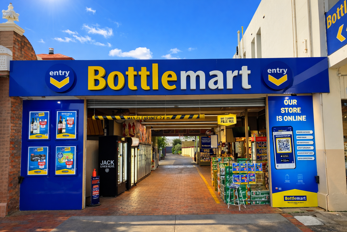 Bottle Mart Bottle shop Drive Thru