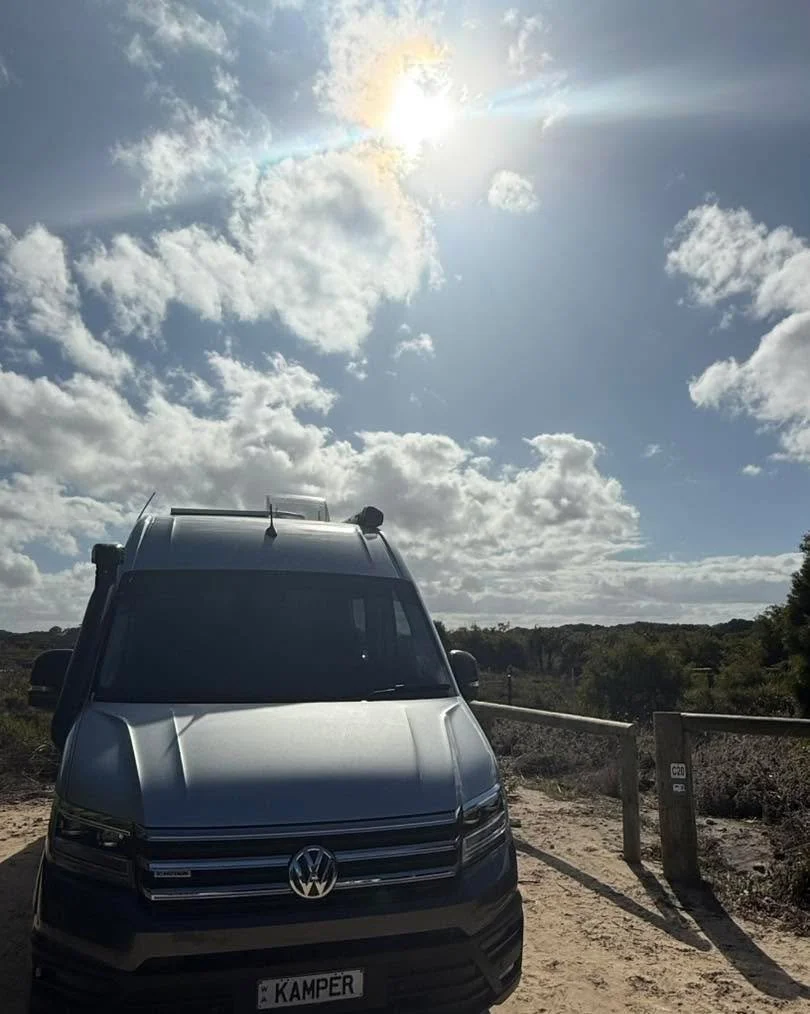 Great camping spots in the South West.
Cosy Corner campsite -$15 a night, 30km West of Albany.
Moons Crossing -Free camping, 16km East of Pemberton .
Also ran into the_big_orange_van on the way. #explorewa #southwestwa #australiatravel #vanlifeaustra
