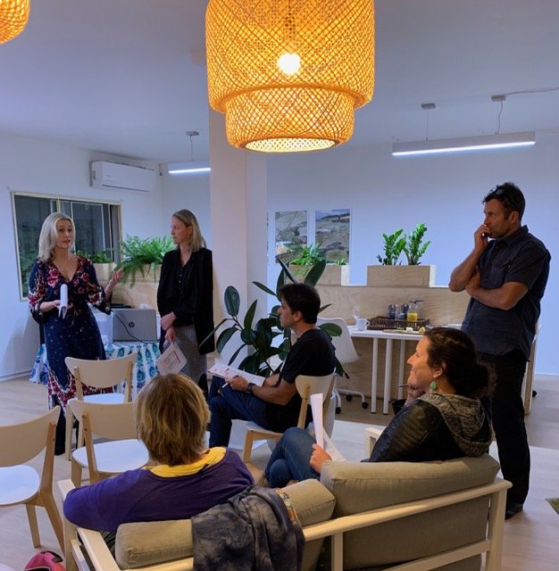 Therapy group session hosted by Red Thread Relationships, Central Coast NSW, focused on secure attachment, communication, and emotional resilience.