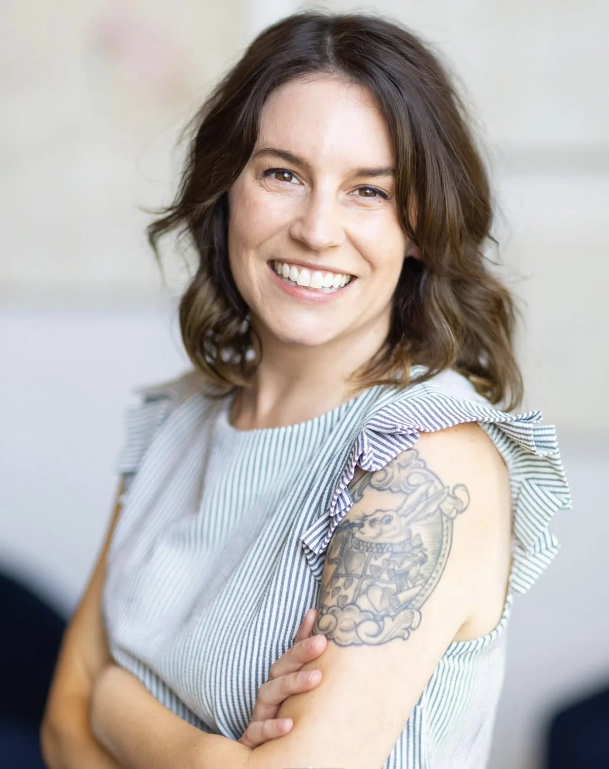 Kelsey Brown, interior designer and founder of Kelsey Brown Interiors in Santa Cruz, California.