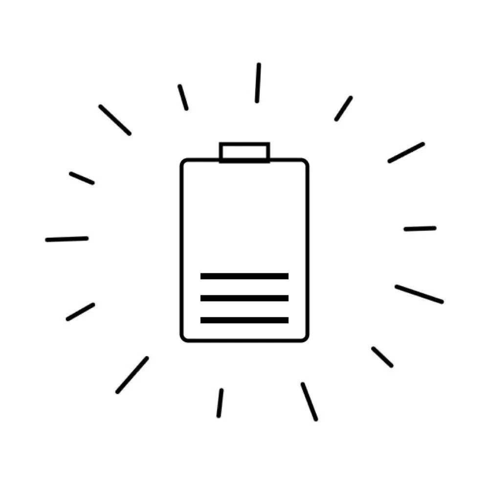 Green neon hourglass icon — symbol for time efficiency and fast delivery in brand strategy, brand identity, and brand playbook projects by Jan Berndt.