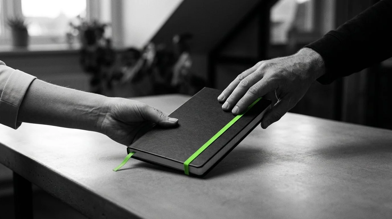 Collaboration and partnership visual — symbol for freelance brand strategy, brand identity, and brand marketing services by Jan Berndt.