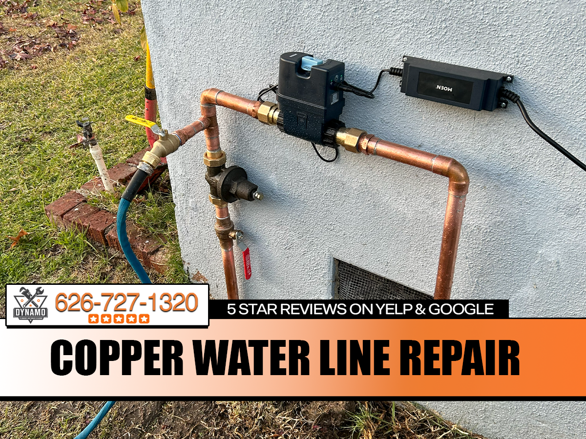 Copper Water Line Repair