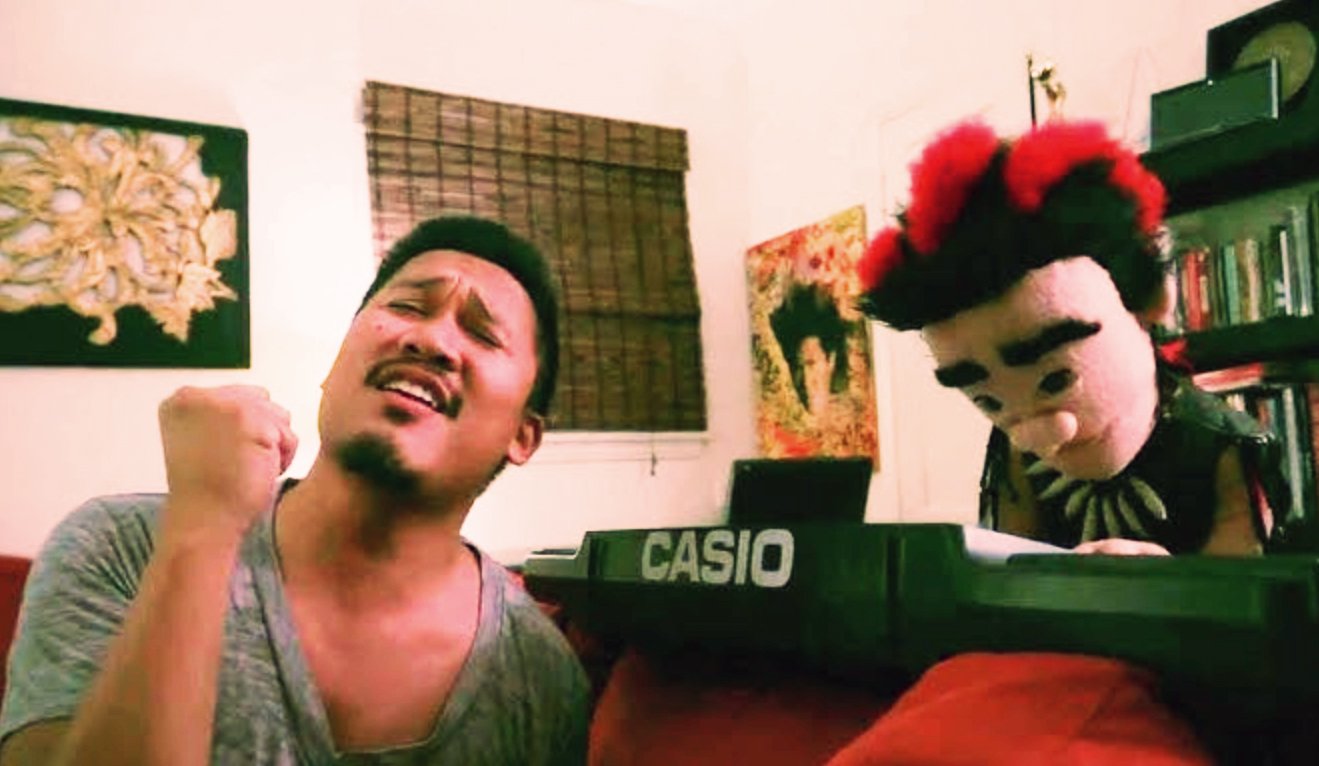 Custom Built Made Puppet Artie Esposito The Rufio Show Dante Basco youtube