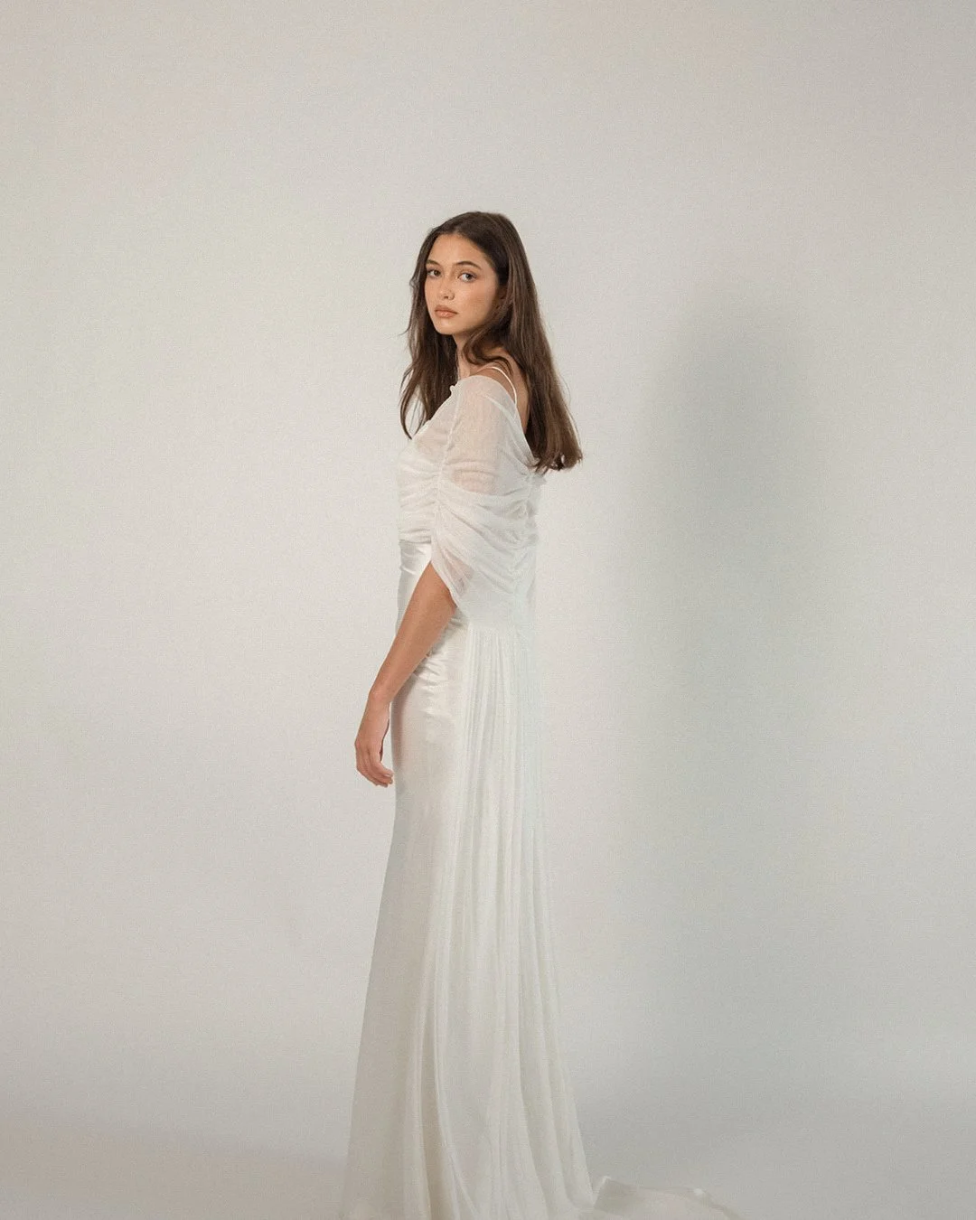 Elleni x Veiled Silk Wrap. ⁠
⁠
Designed &amp; handmade in Australia, made to wear forever.⁠
⁠
Book your appointment &mdash; link in bio.⁠