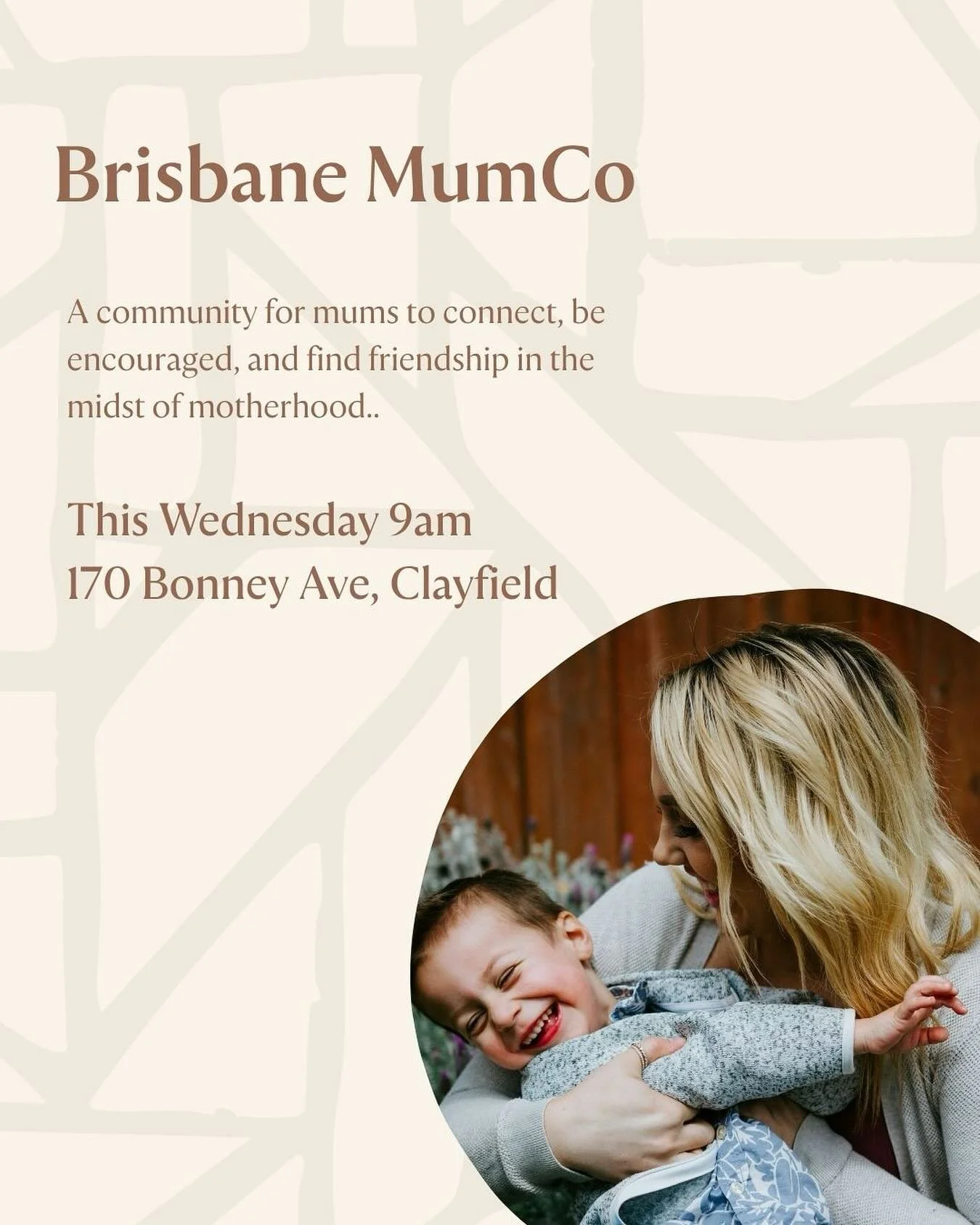 Brisbane MumCo is back for Term 4! 

We&rsquo;re so excited to welcome you (and your little ones!) back as we kick off another beautiful term of connection, encouragement, and friendship in the midst of motherhood. 

If you&rsquo;ve been looking for 
