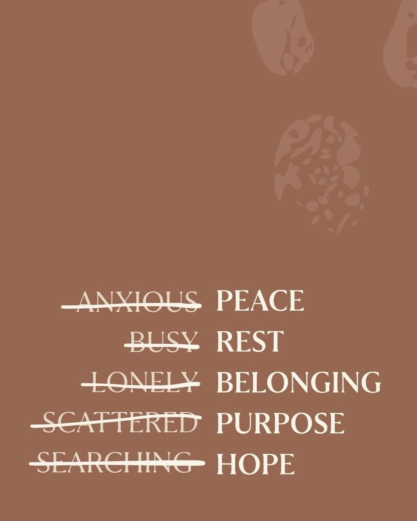 There is a different way to live.

Many of us feel it&hellip; the pace, the pressure, the noise, the uncertainty. 

We live busy lives, yet still feel worried, distracted, or alone. 

At Clay Church, we&rsquo;re learning what it looks like to follow 