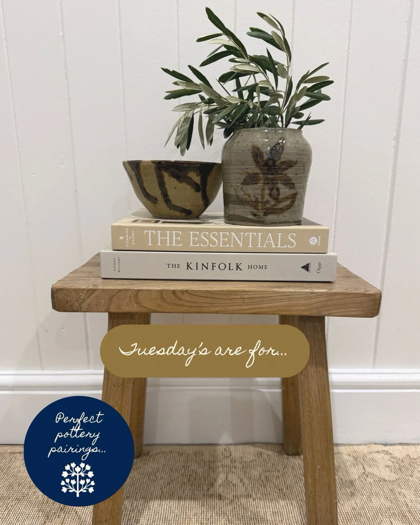 Perfect pottery pairings are our favourite 🤍