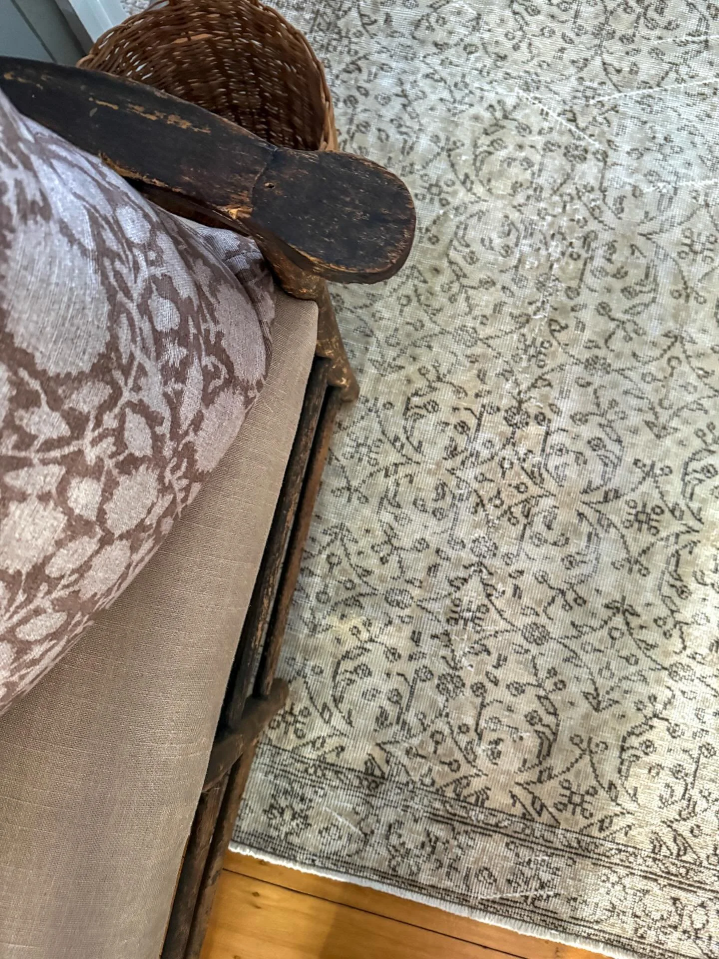 Coco, one of our favourites. Working his magic in the afternoon sunshine 🤍 

New TMF block print cushions also on their way to you soon&hellip; 🤍