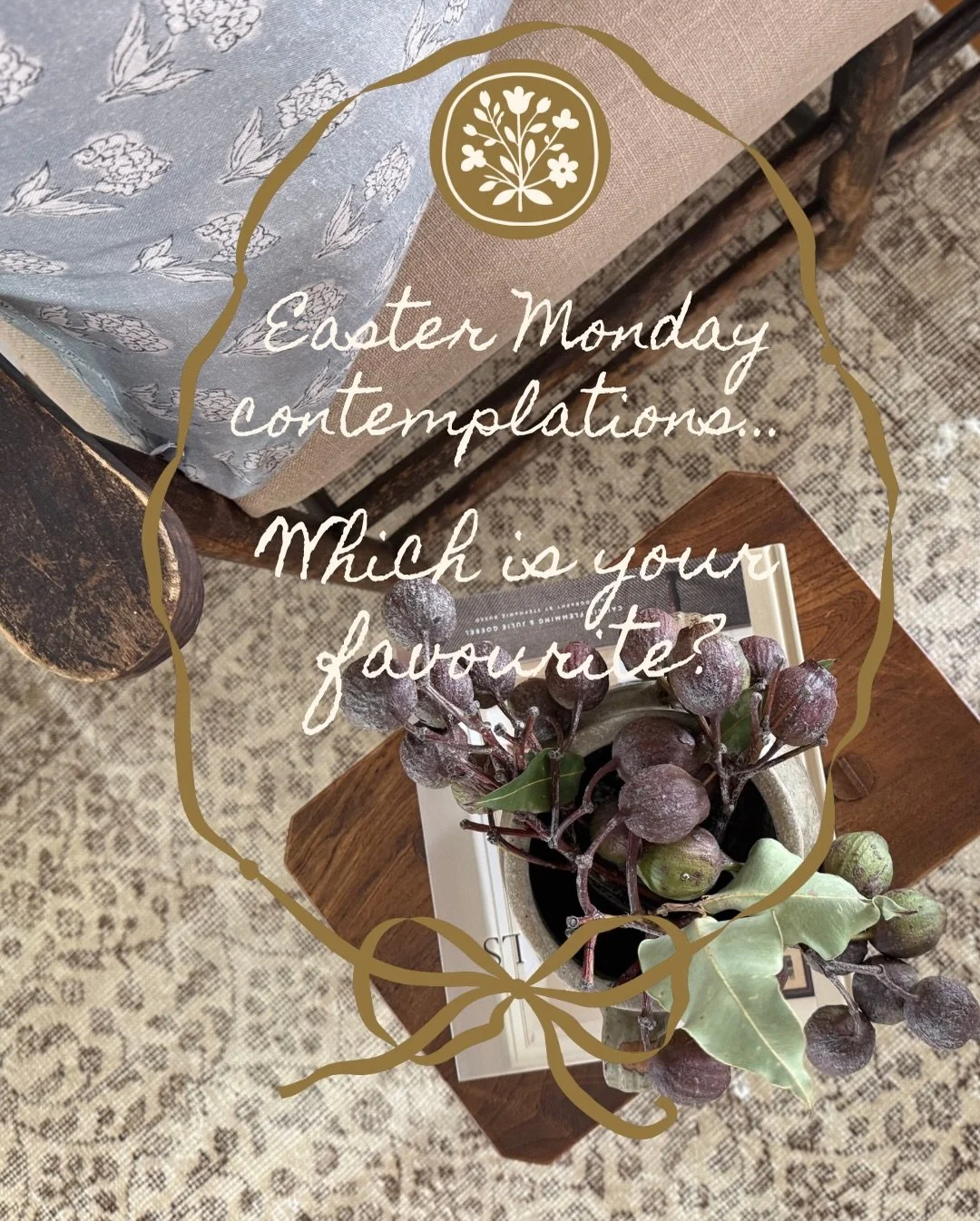 Shop our one-of-a-kind, vintage Scatter, Area and Runner rugs for 20% off until Midnight Easter Monday. 

Happy Easter from TMF 🤍

Discount automatically applied at checkout. Link in bio