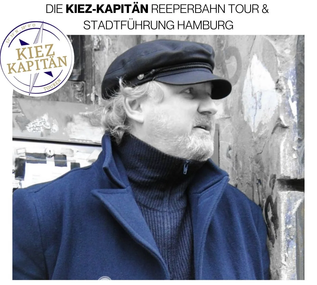 Die Kiez Kapitän Hamburg Touren. Reeperbahn & Beatles Kieztour und Stadtführung Hamburg.