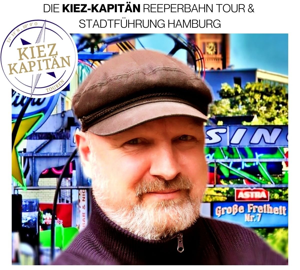 Logo des Kiez Kapitän Hamburg Touren.