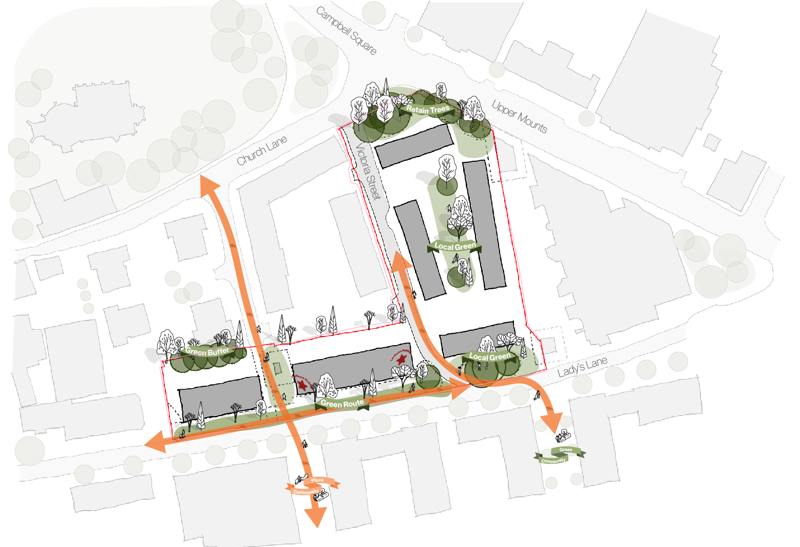 24/Three Appointed as Project Architects for Greyfriars Plot 1