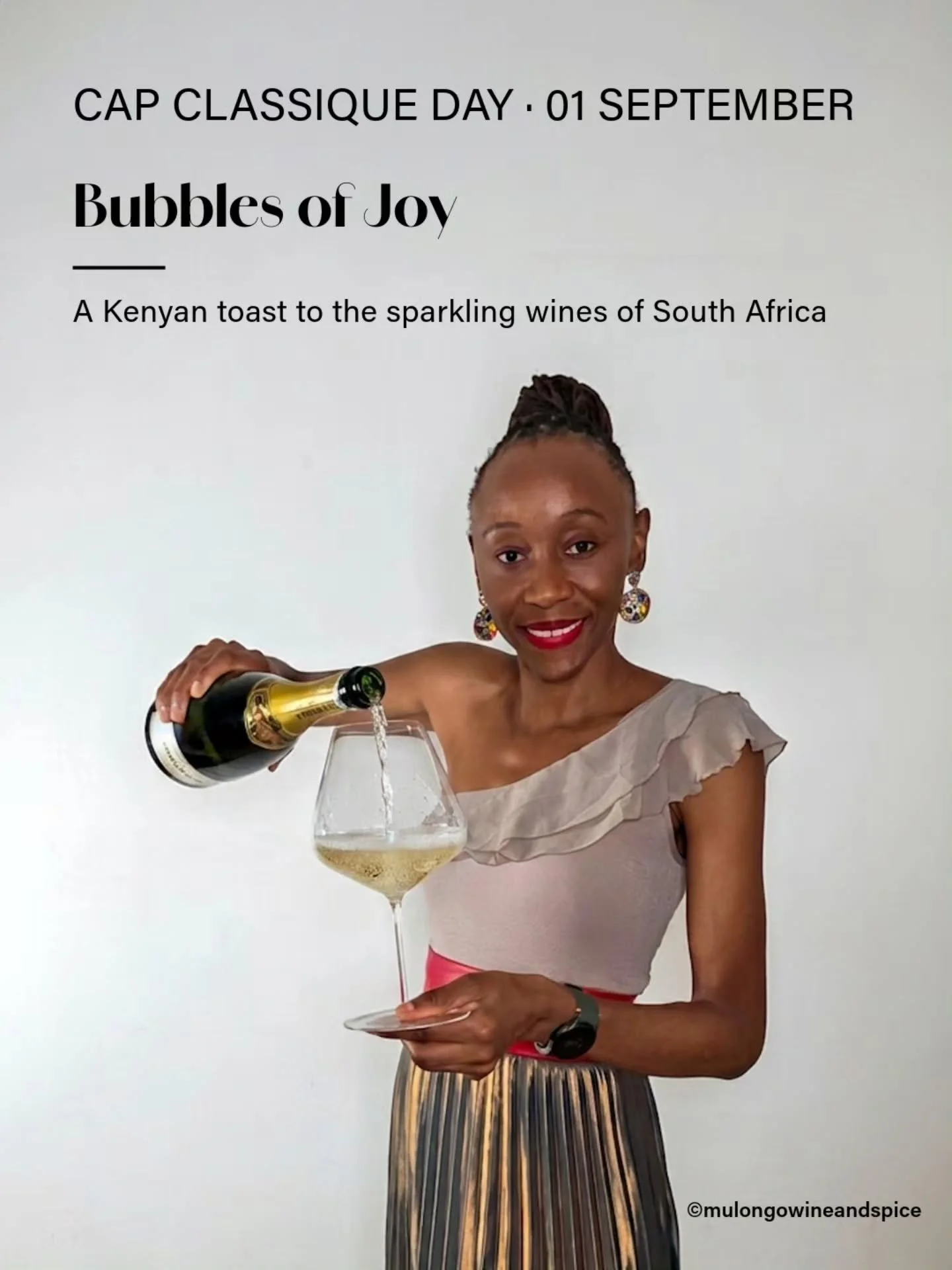 🇿🇦 𝘉𝘶𝘣𝘣𝘭𝘦𝘴 𝘰𝘧 𝘑𝘰𝘺 🥂

I had no idea what my fellow Africans down south were crafting.

Back in the early 2000s, as a student in France, I thought I knew sparkling wine. Cr&eacute;mant, Champagne, that was the whole map.
What I didn't kn