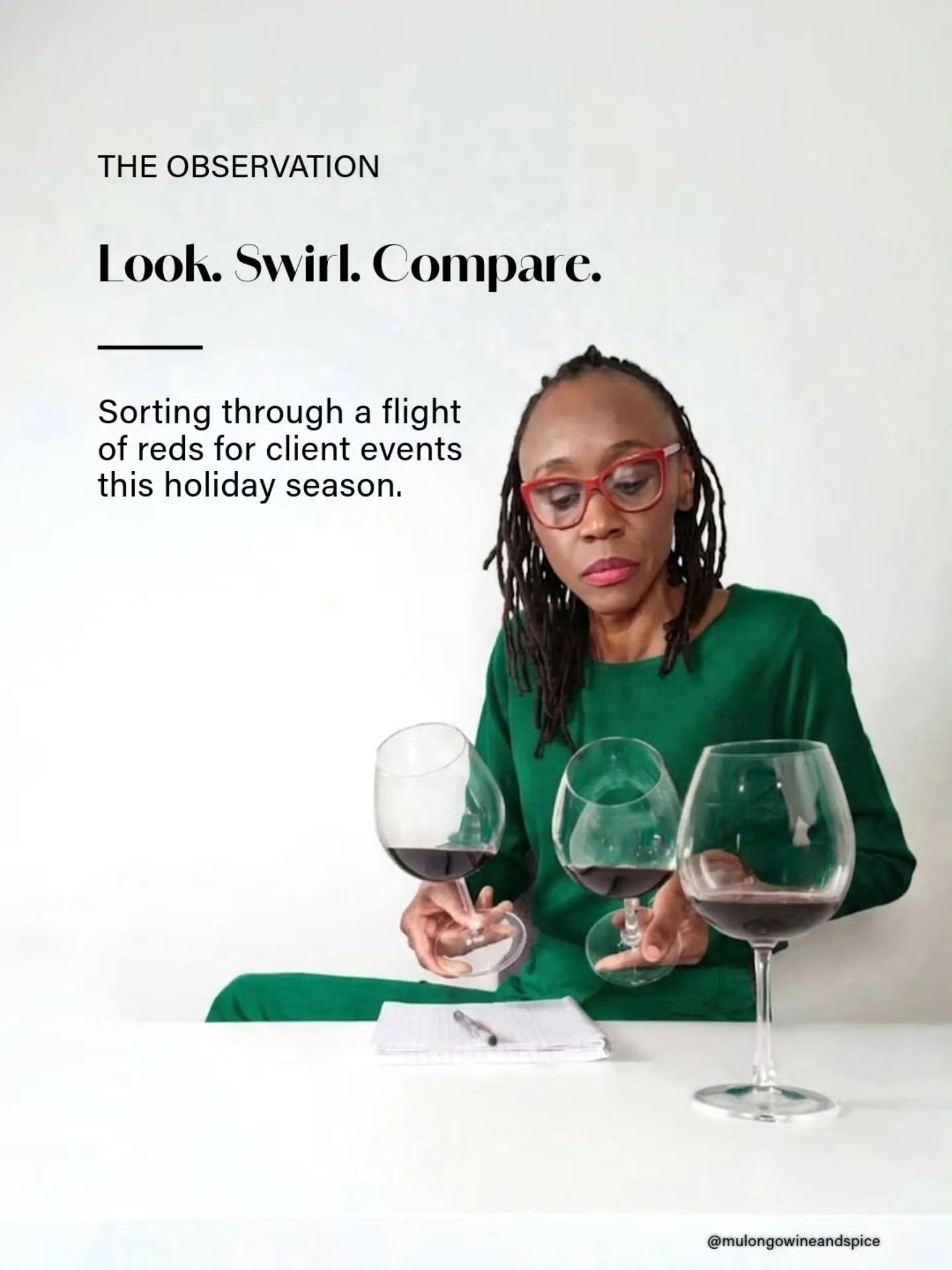 𝘛𝘢𝘴𝘵𝘦. 𝘛𝘩𝘪𝘯𝘬. 𝘛𝘢𝘴𝘵𝘦 𝘢𝘨𝘢𝘪𝘯. 

Hello darlings, October is here, and the final stretch of the year has begun.
Between now and the holidays, my days are full of tastings, menus, pairings and festive planning. It's one of the busiest a