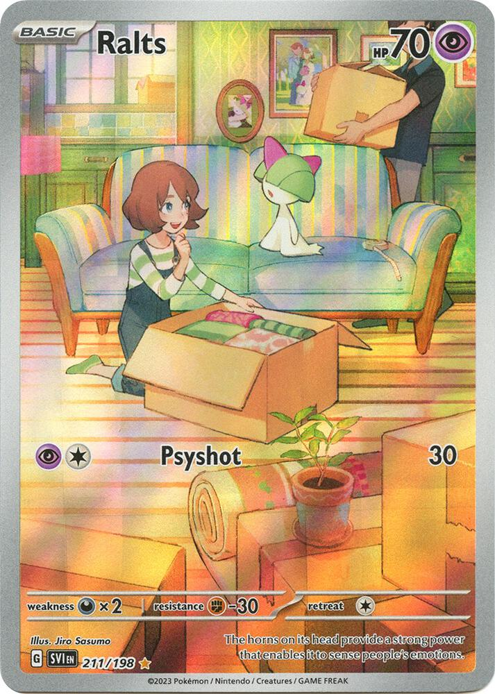 Ralts - 211/198 - #211/198 - SV01: Scarlet & Violet Base Set - Near Mint