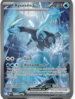 Kyurem ex - 165/086 - #165/086 - SV: Black Bolt - Near Mint