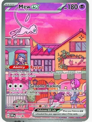 Mew ex - 053 - #053 - SV: Scarlet & Violet Promo Cards - Near Mint