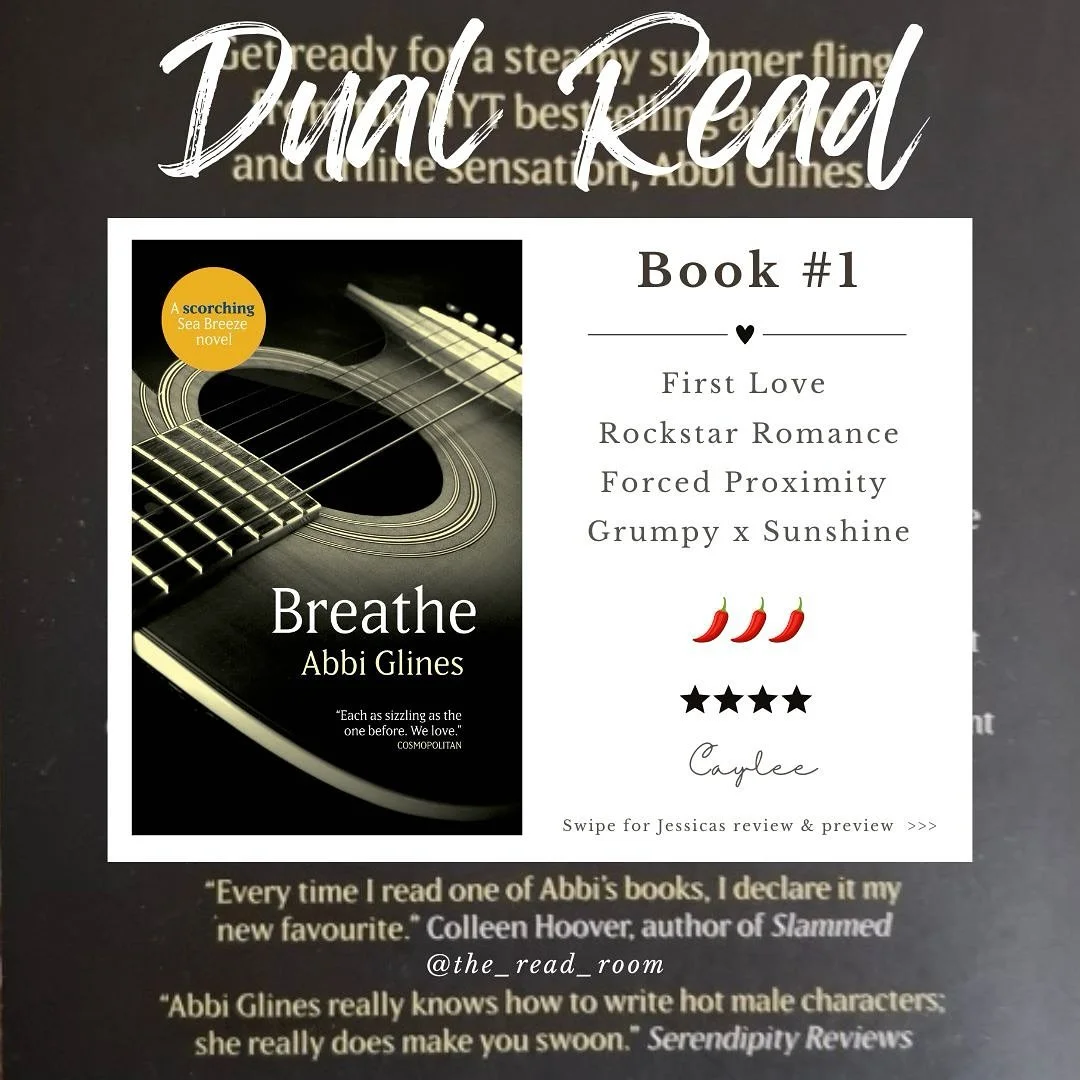 Breathe by Abbi Glines - Sea Breeze Series
🎤🌊🤍
.
&ldquo;You&rsquo;re everything I write about in songs, but can never have.&rdquo;
.
Caylee :
Throwing it back tonight&hellip;I first read this series maybe 12 years ago. l&rsquo;ve read the whole se