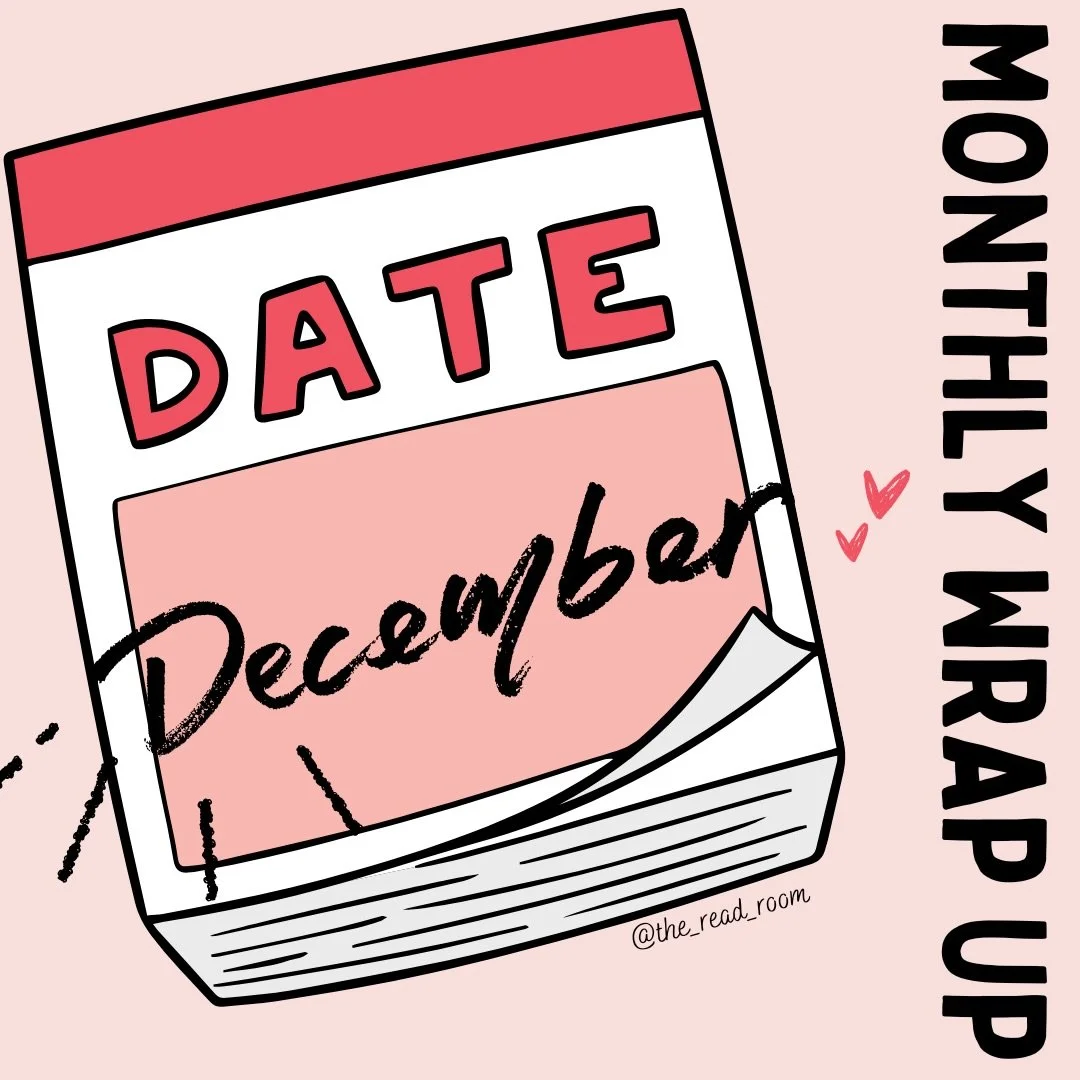 December Monthly Wrap Up 🎀 
.
Caylee ~
.
December, my most favourite month of the year. What a great reading month this one was... ❤️
.
A tough choice on top read for this month though because Fourth Wing GAH! But Merry Christmas you filthy animal H
