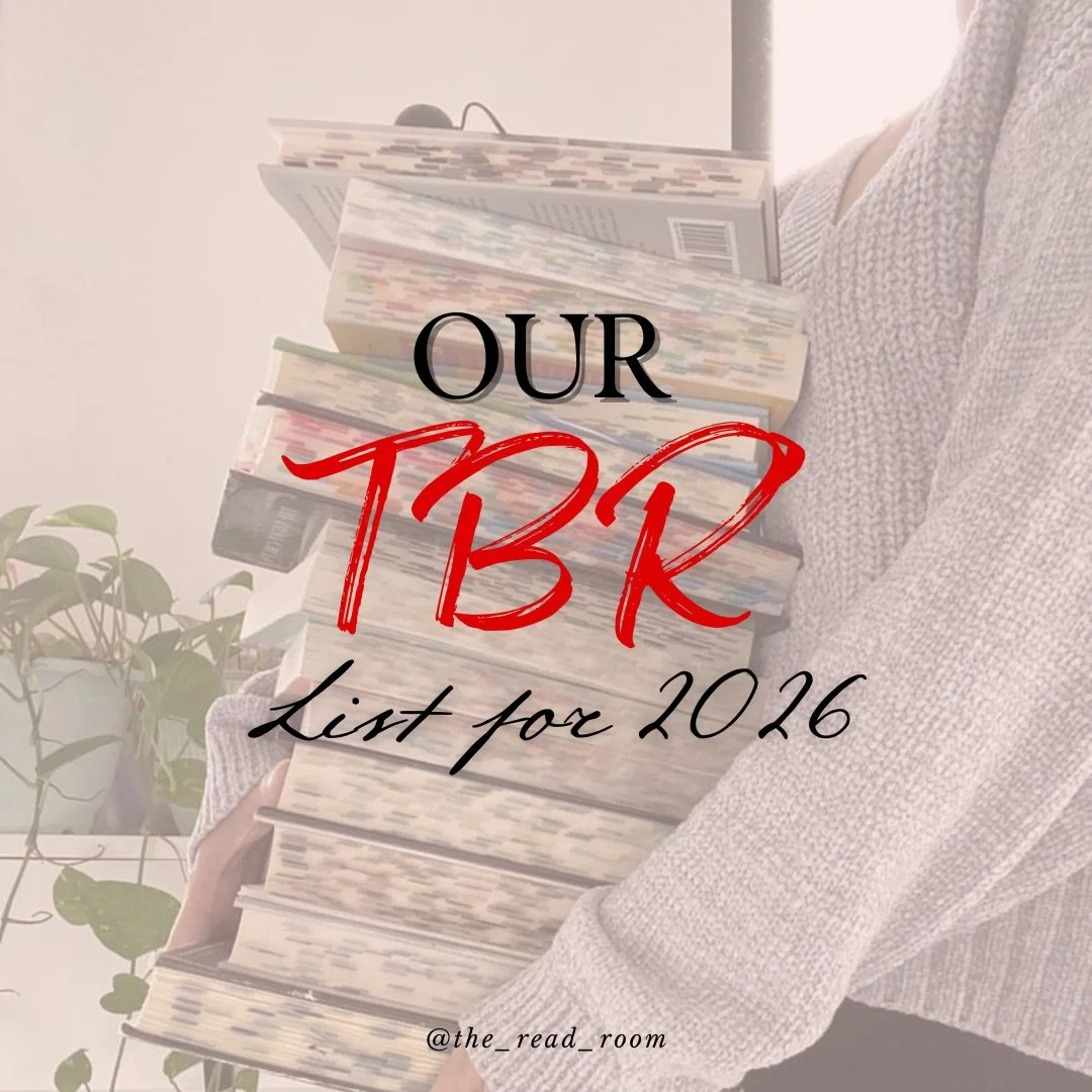 Our TBR list for 2026 ✨
.
Happy New Year! What a year 2026 is going to be😍💃
.
We hope that you got to enter this year nose deep in a glorious read, or collating your ever growing TBR pile and creating the list of books you must read this year.
.
If