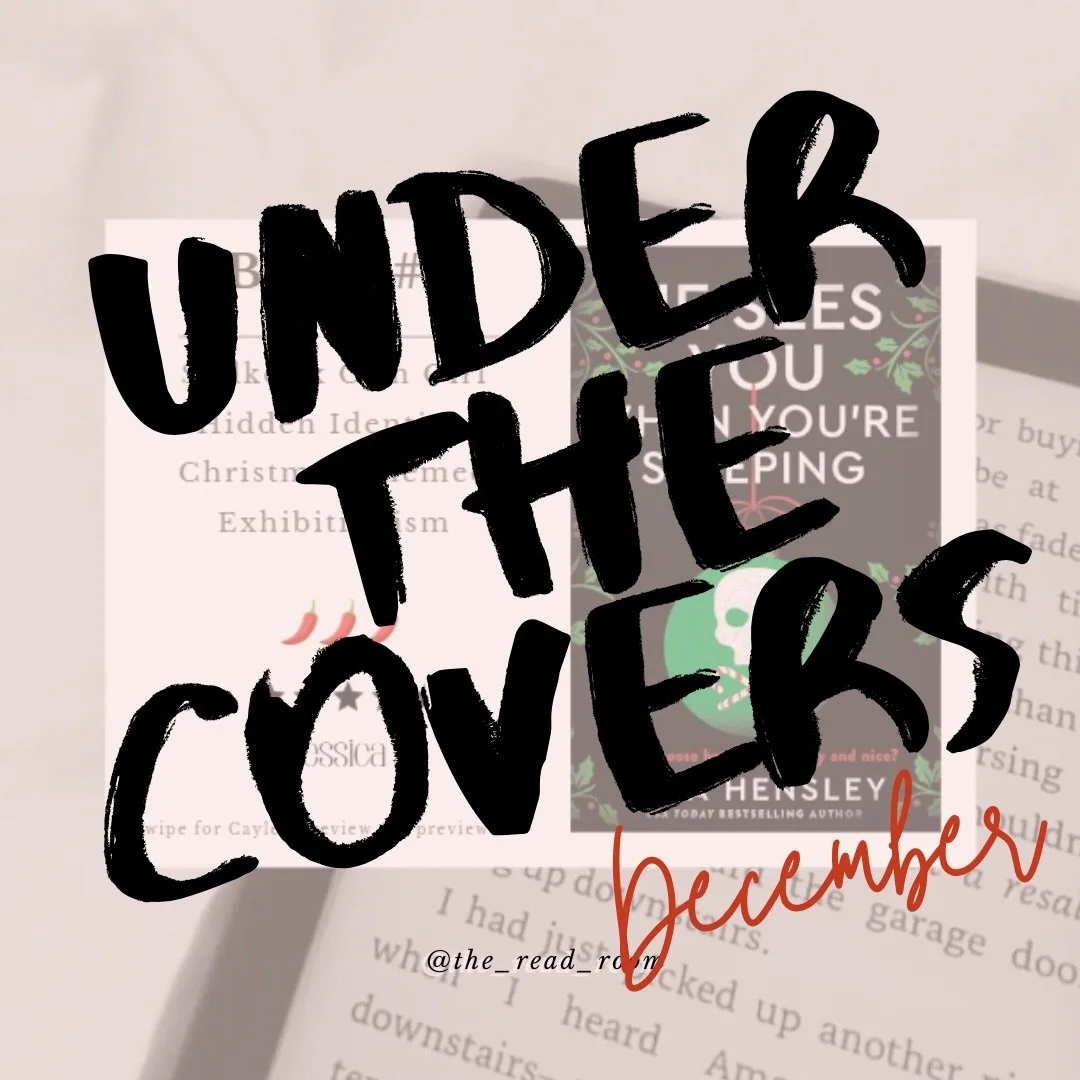 Under the Covers 🎀 
.
December Book Club Review
.
He sees you when you&rsquo;re sleeping by @altahensley 
👀🚒🎥
.
Jessica ~
.
I really enjoyed this. It was a quick read, kept me interested and was totally cliche in all the right ways. 😉
.
It was s