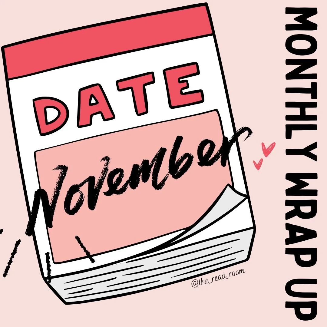 November Monthly Wrap Up 🎀
.
Caylee ~ 
.
November, an easy month for me &amp; I thoughly enjoyed reading all of these books. 
.
I listened to Leather &amp; Lark and it was just as good as the first in terms of audio, but it didn&rsquo;t hit me the s