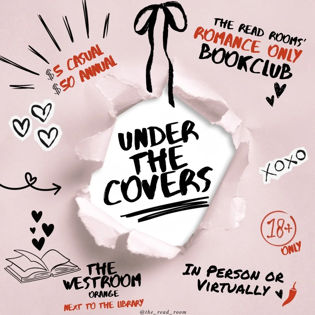 UNDER THE COVERS 🎀 
.

2026 - We&rsquo;re back baby! 🔥 
.
Our Romance Only Book club started in July 2025 &amp; has been the best monthly get together since. We&rsquo;ve had so much fun these past few months &amp; can&rsquo;t wait to continue the f