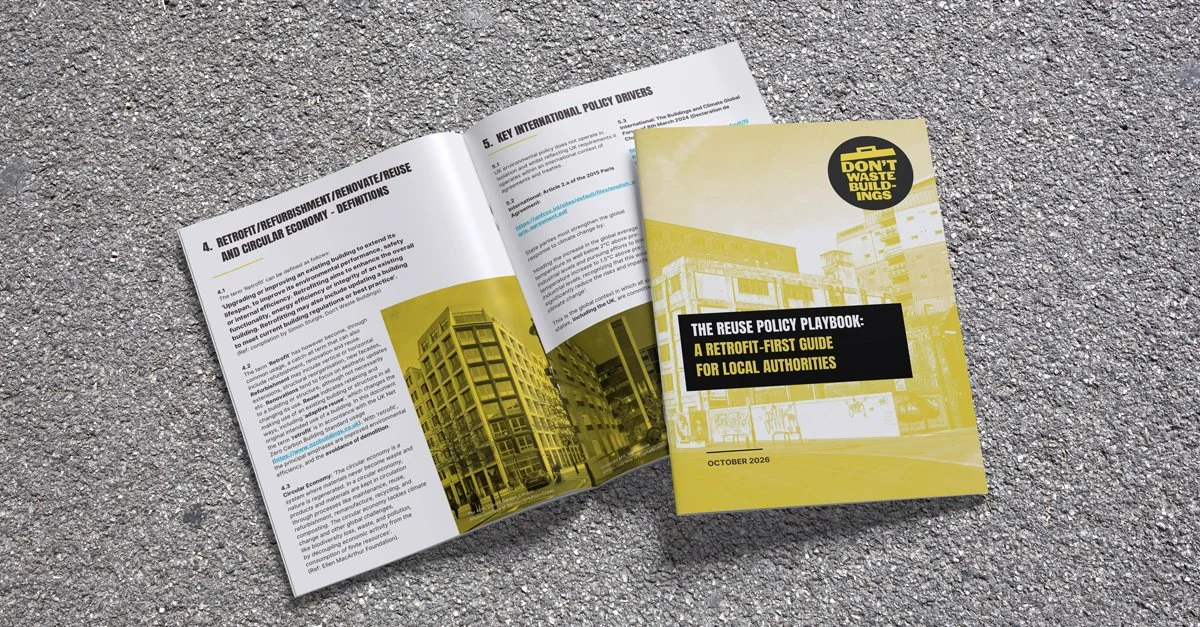 The Reuse Policy Playbook: A Retrofit-First Guide for Local Authorities