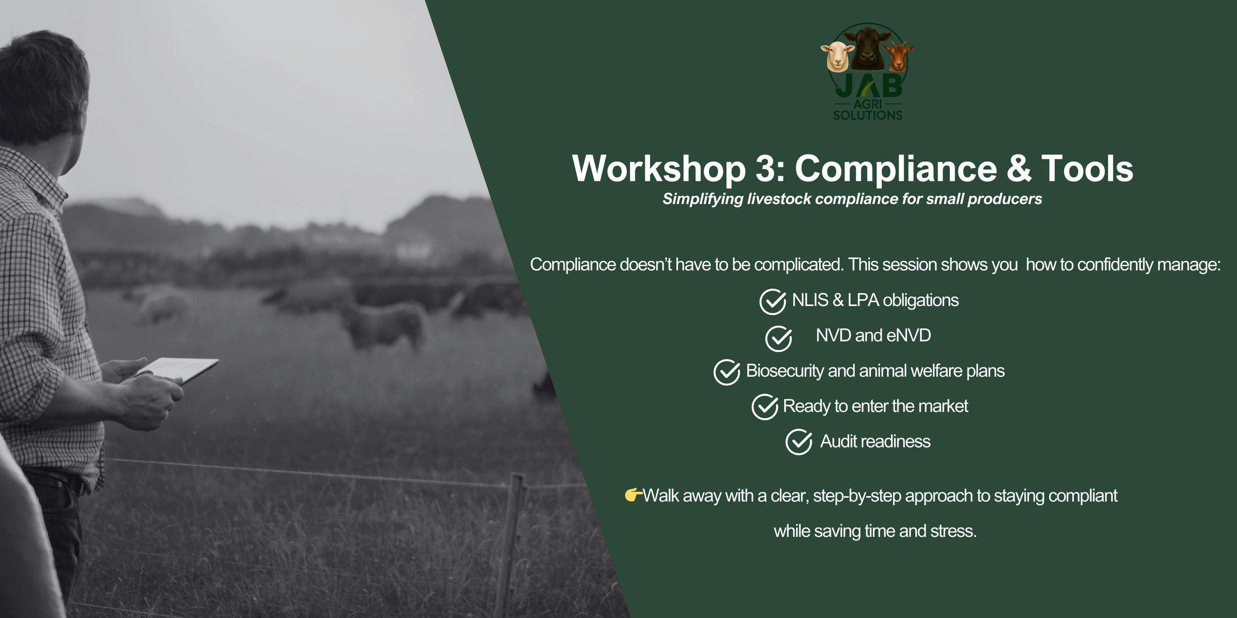 Workshop Series Package - Livestock Production Essentials - Boonah Qld