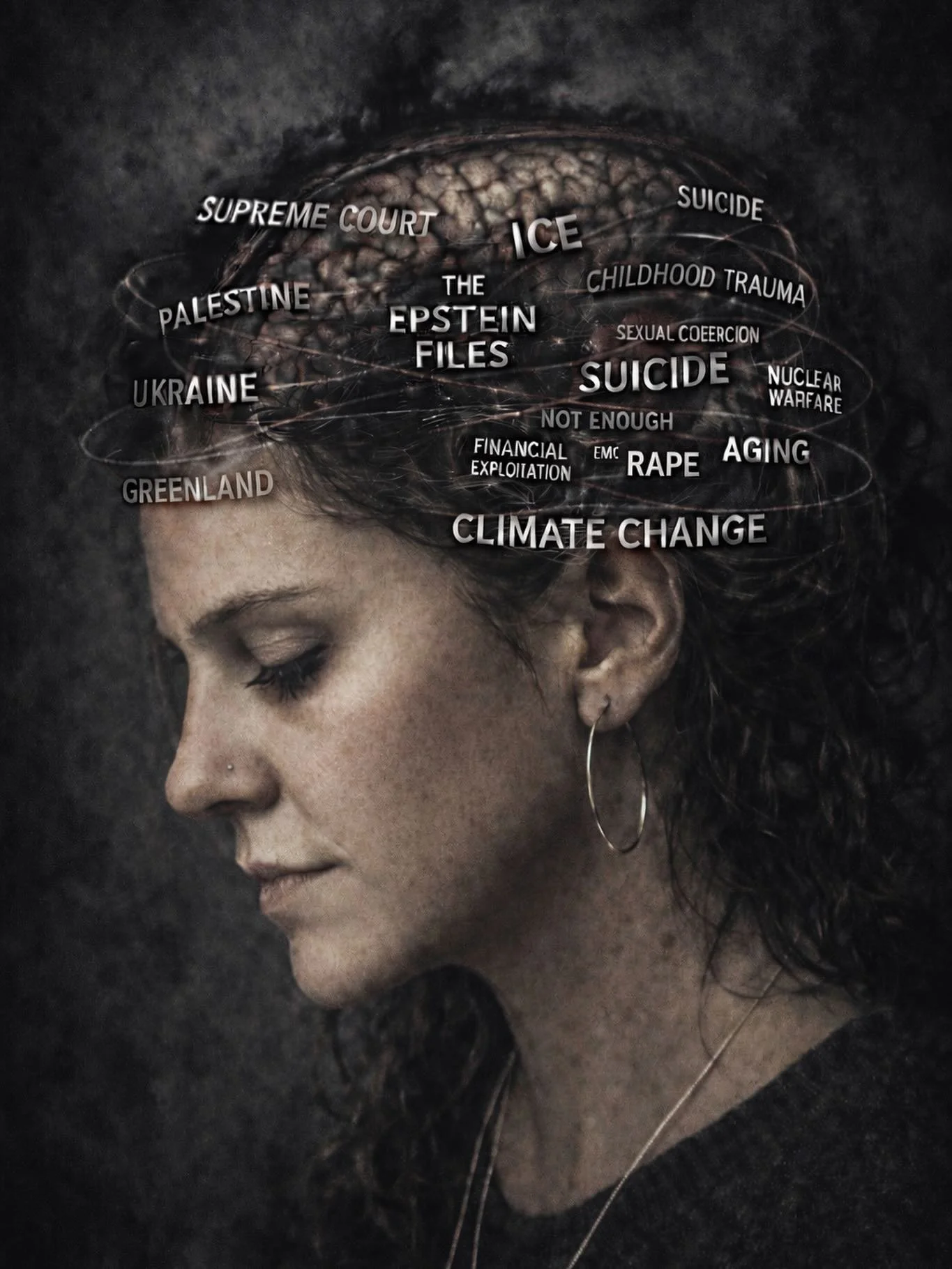 Lately my mind has felt like this.

With everything happening in the world right now, my thoughts have been a constant swirl&hellip; headlines, grief, injustice, fear, and the echoes of older wounds. War. Climate change. Trauma. The relentless drumbe