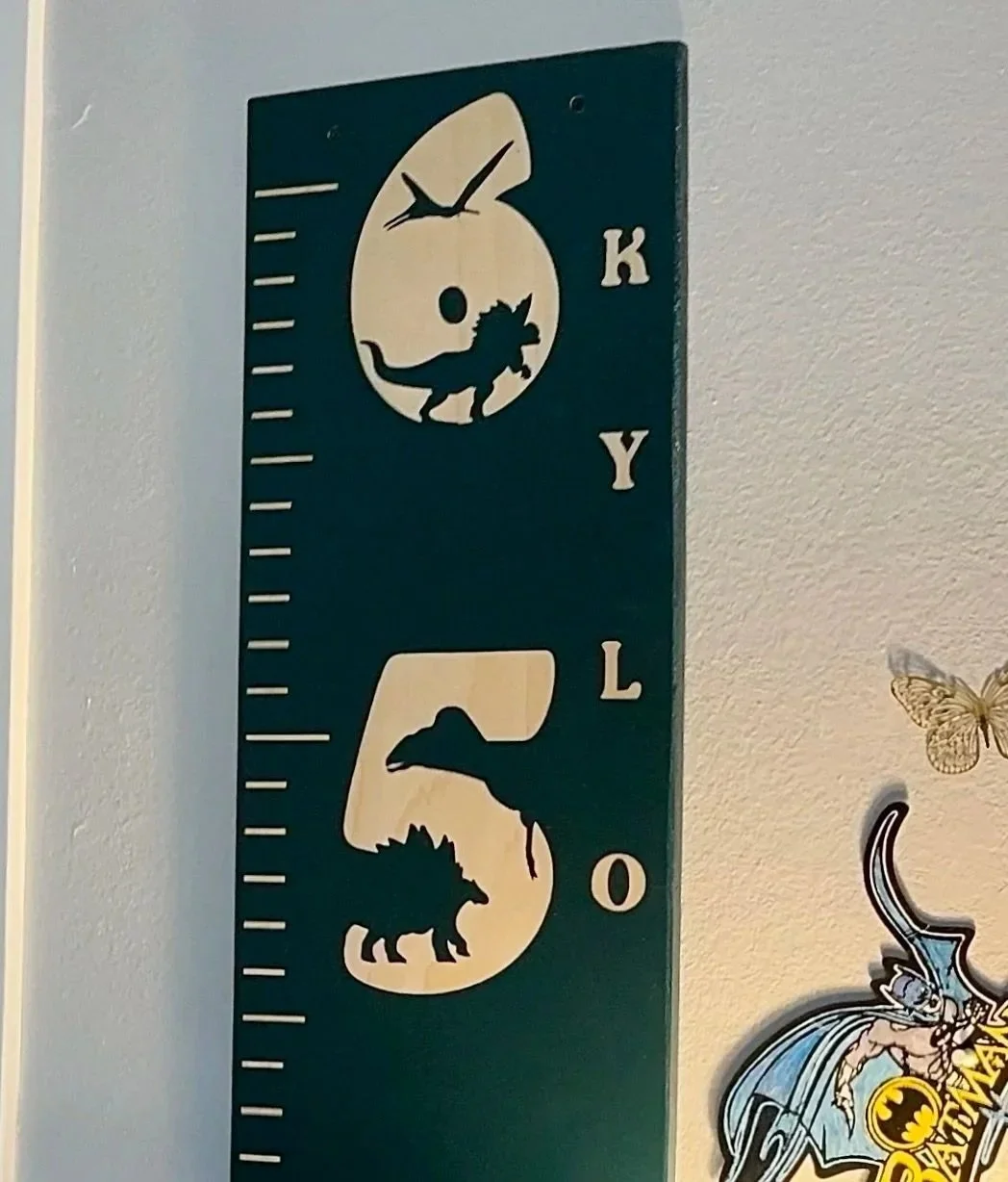 Dino Adventure Personalized Growth Chart