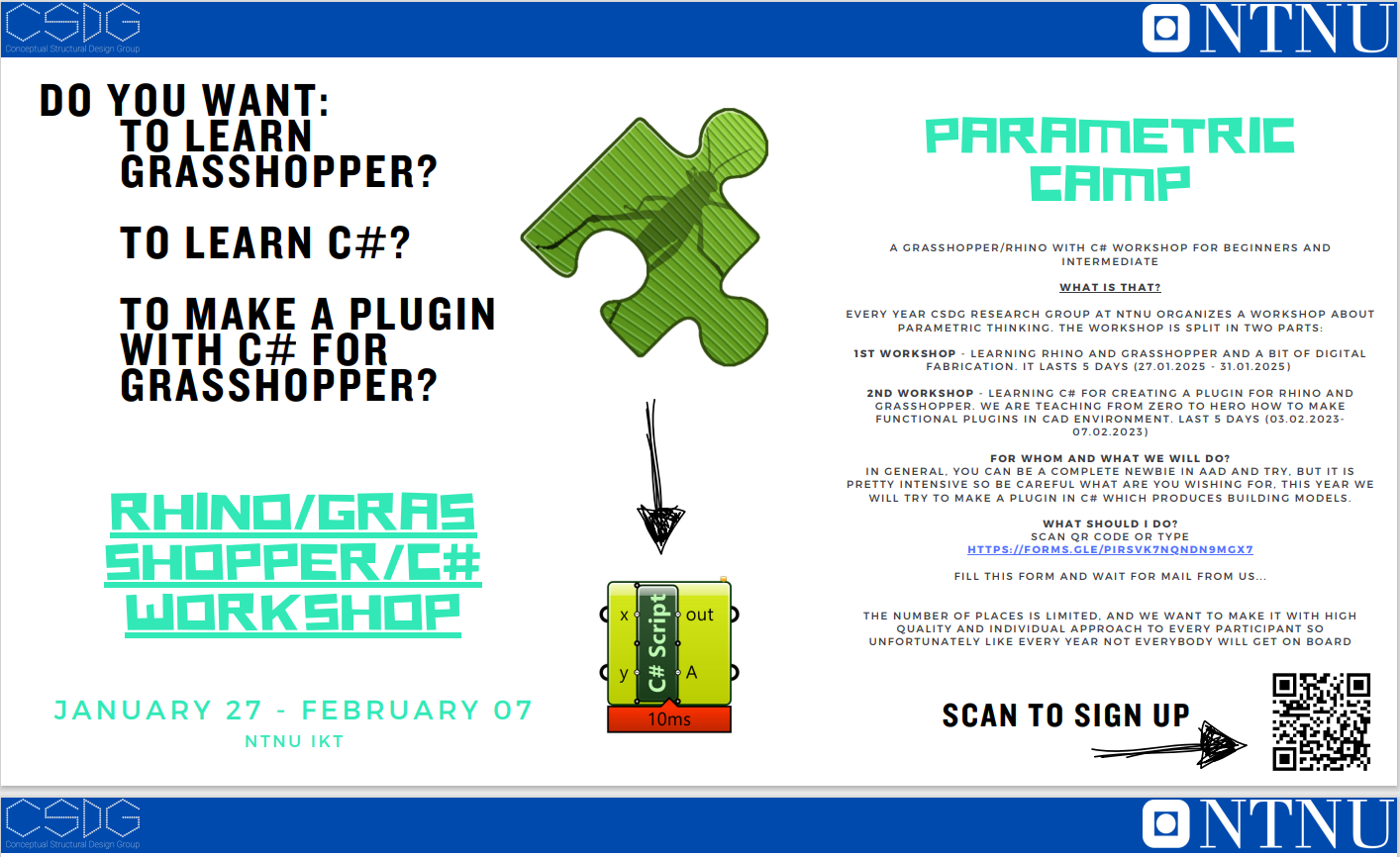 NTNU Parametric Camp presentation