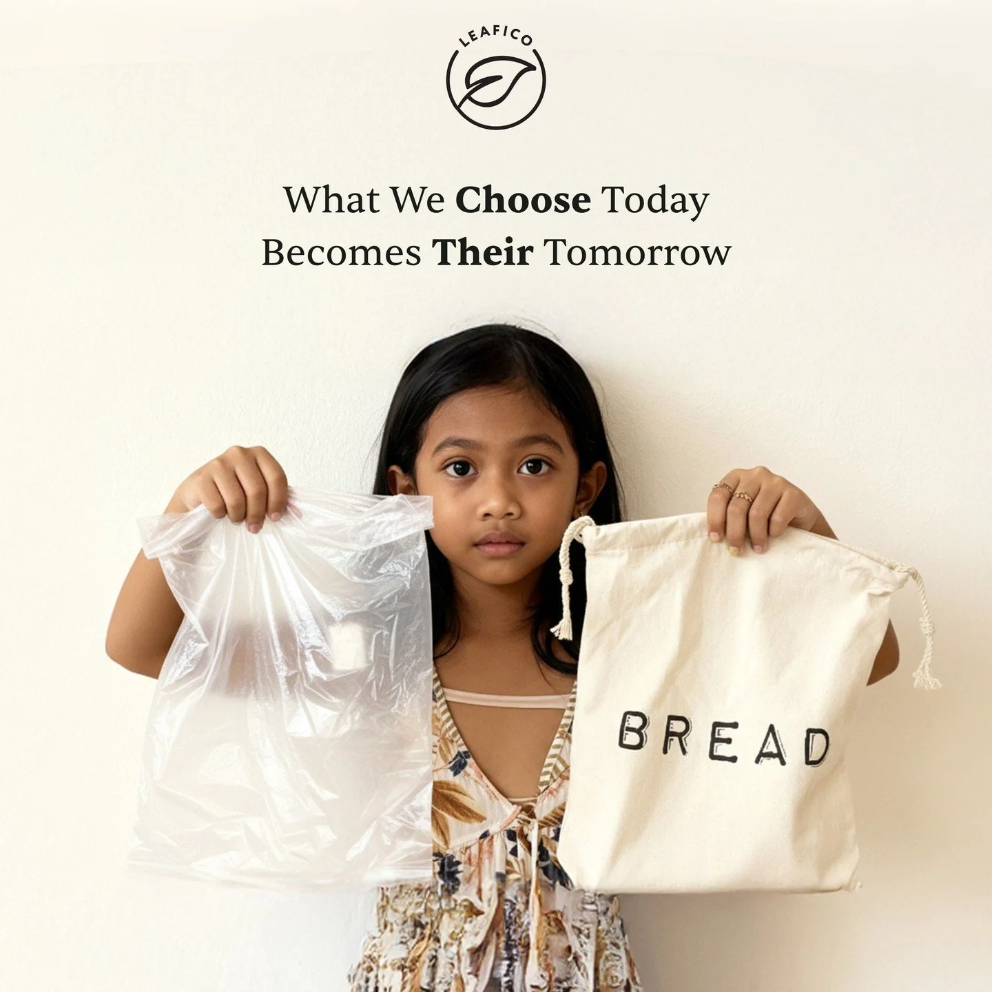 Making eco-friendly choices today for a sustainable tomorrow 🌿 Say goodbye to plastic bags and hello to stylish cotton bags! Let's make a difference together 💚 

#sustainableLiving #gogreen #chooseWisely #eco