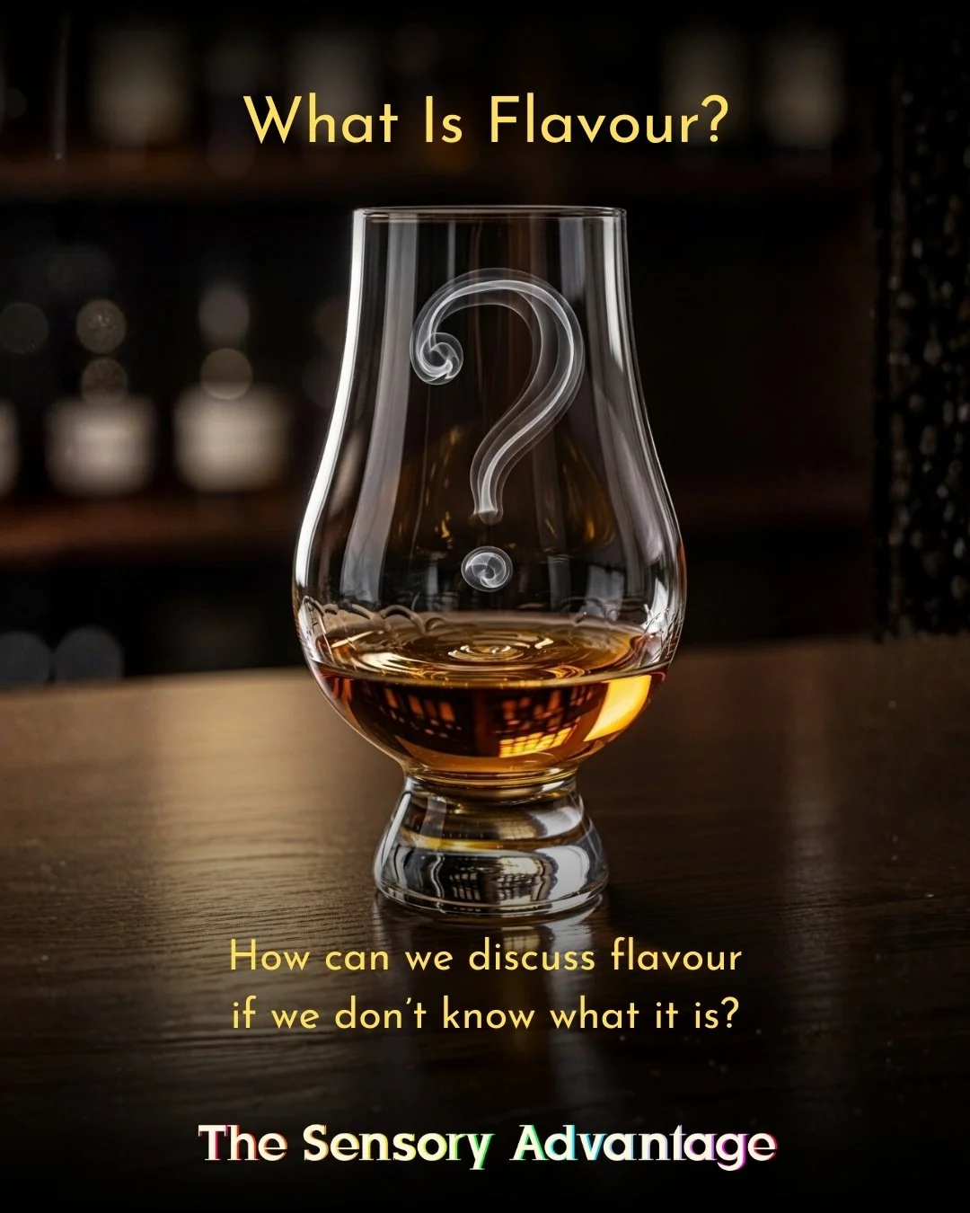 It seems like a simple question...

After all, we experience and talk about flavour every day. But do you know what flavour is?

It's not until we stop to consider the most obvious questions that we realise the gaps that are before us. But it's nothi