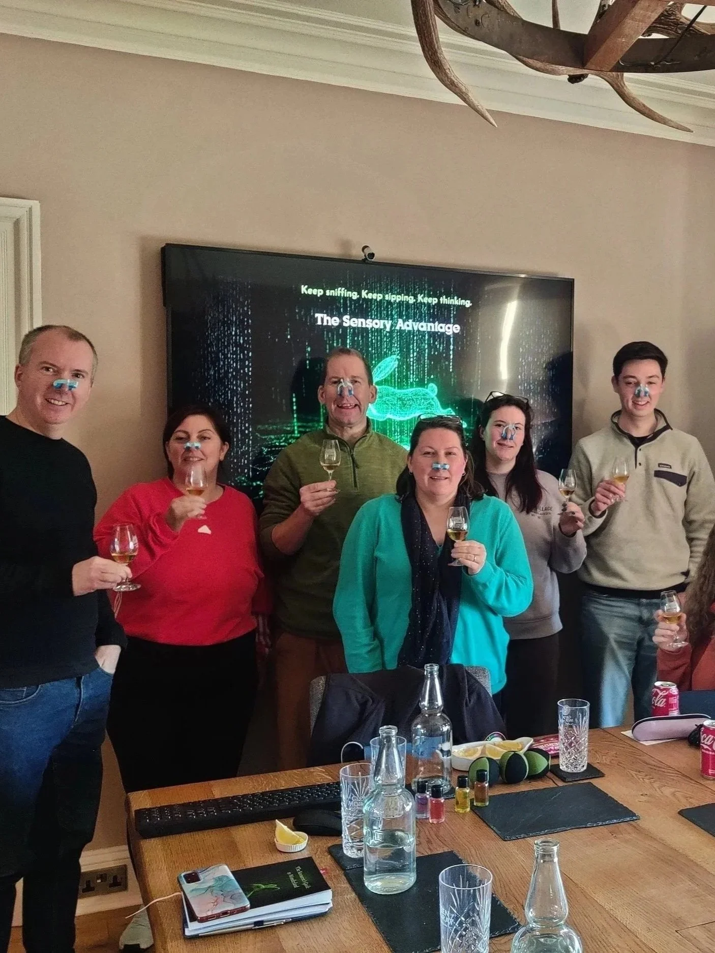 Flavour training for whisky teams