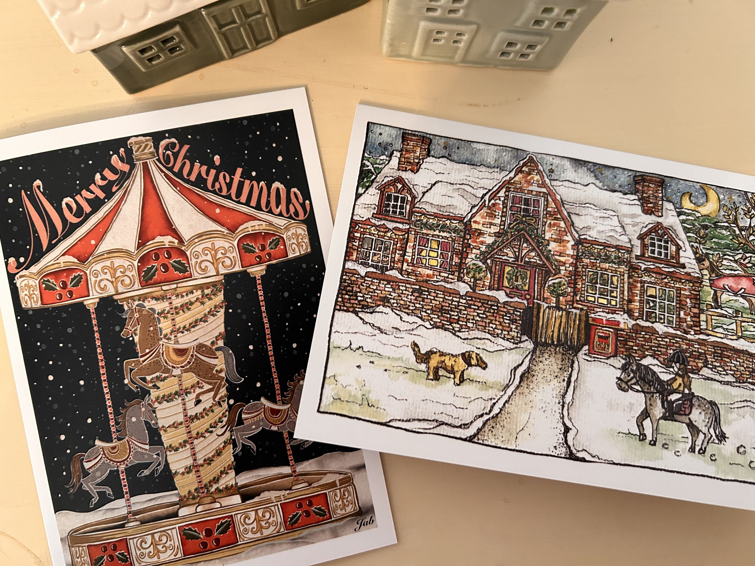 Christmas cards for the RDA Henley branch