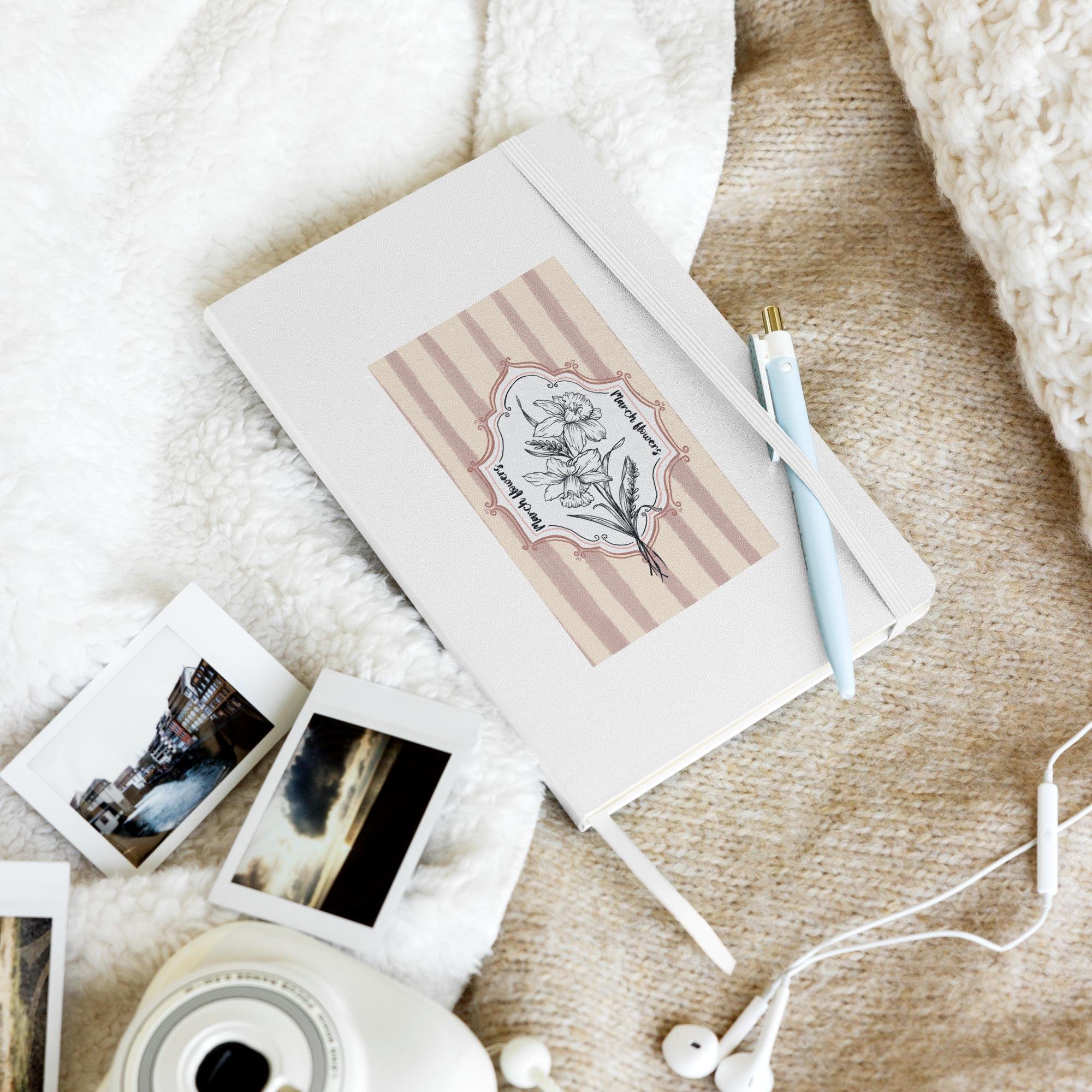 March Hardcover bound notebook