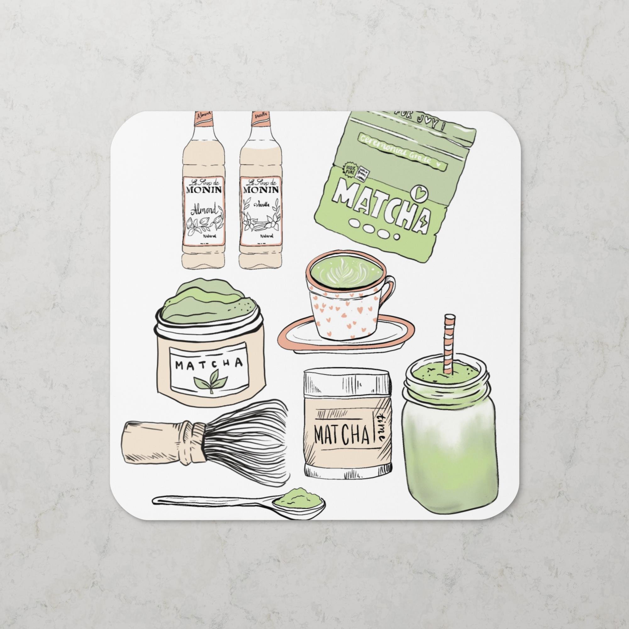Matcha lover coaster