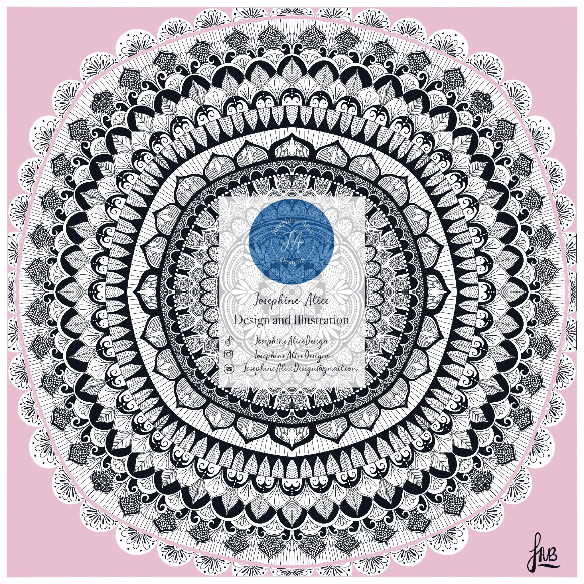 Mandala colouring 2