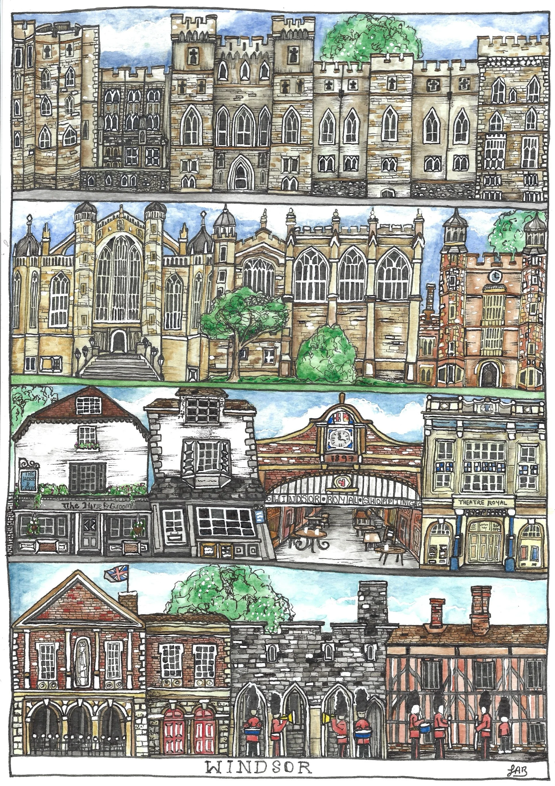 Windsor limited run print