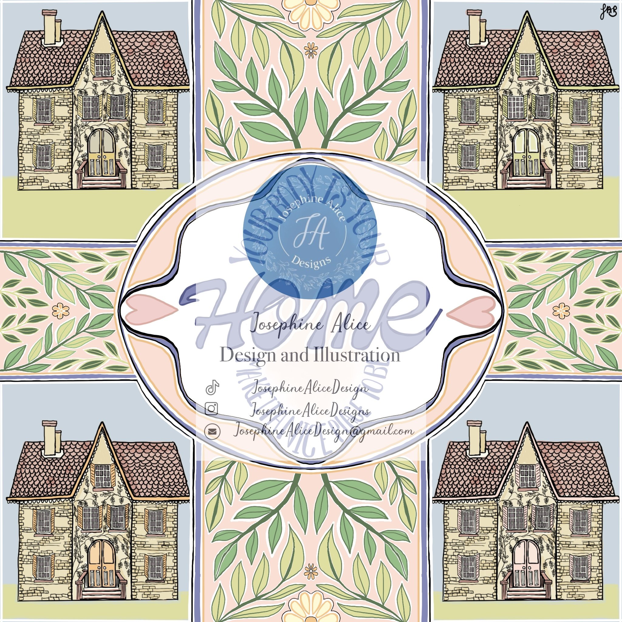 Your body is your home quote card