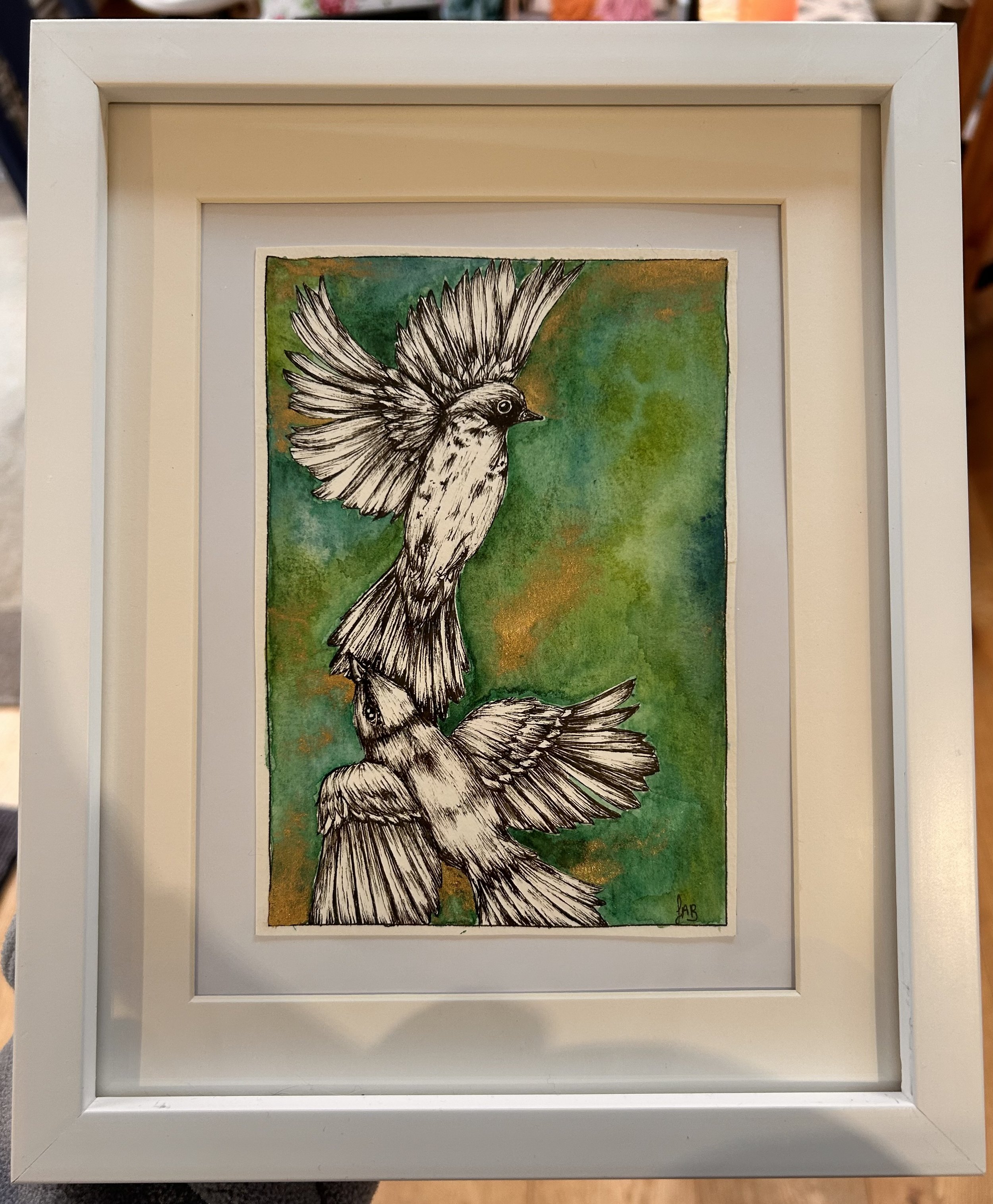 Bird watercolour