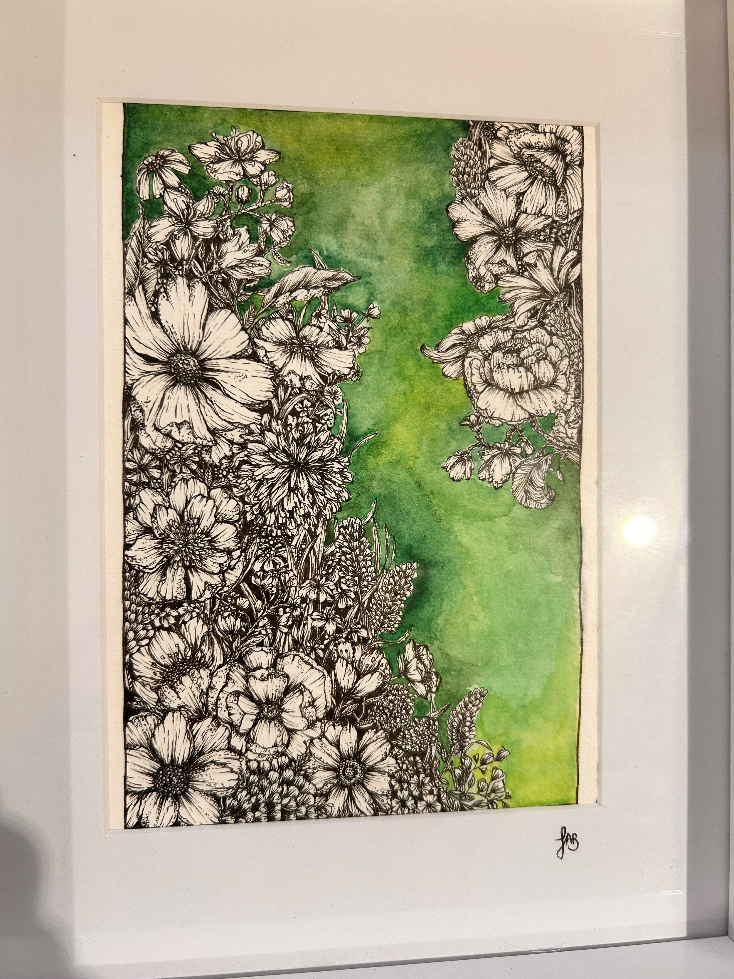 Floral watercolour