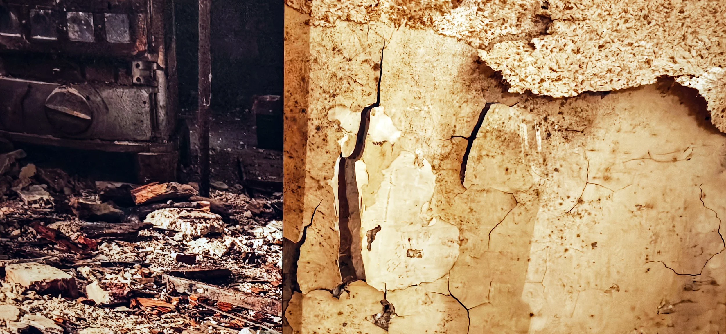 Juxtaposition No. 7 with a photograph by Gina Soden