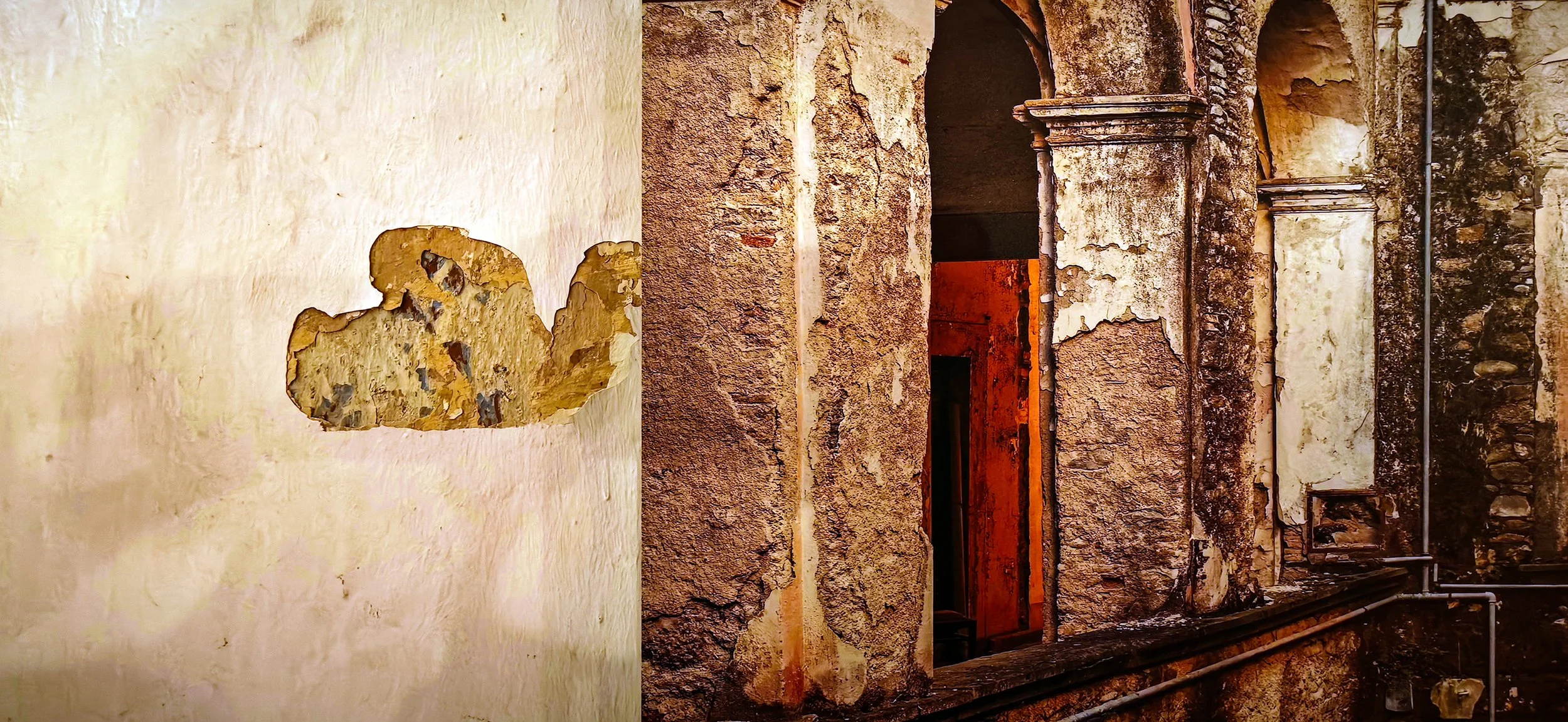 Juxtaposition No. 9 with a photograph by Gina Soden