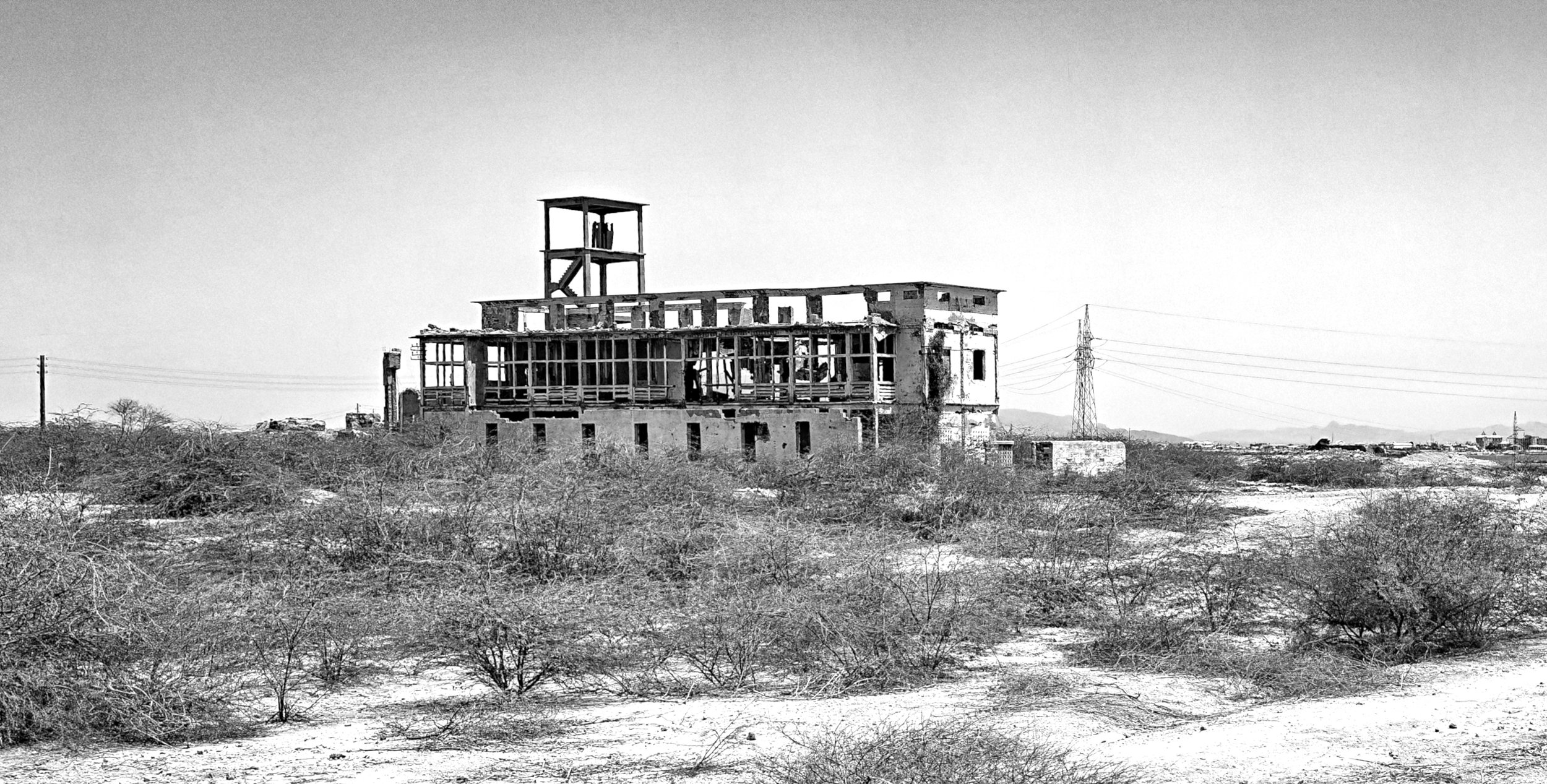 Abandoned factory near Massawa