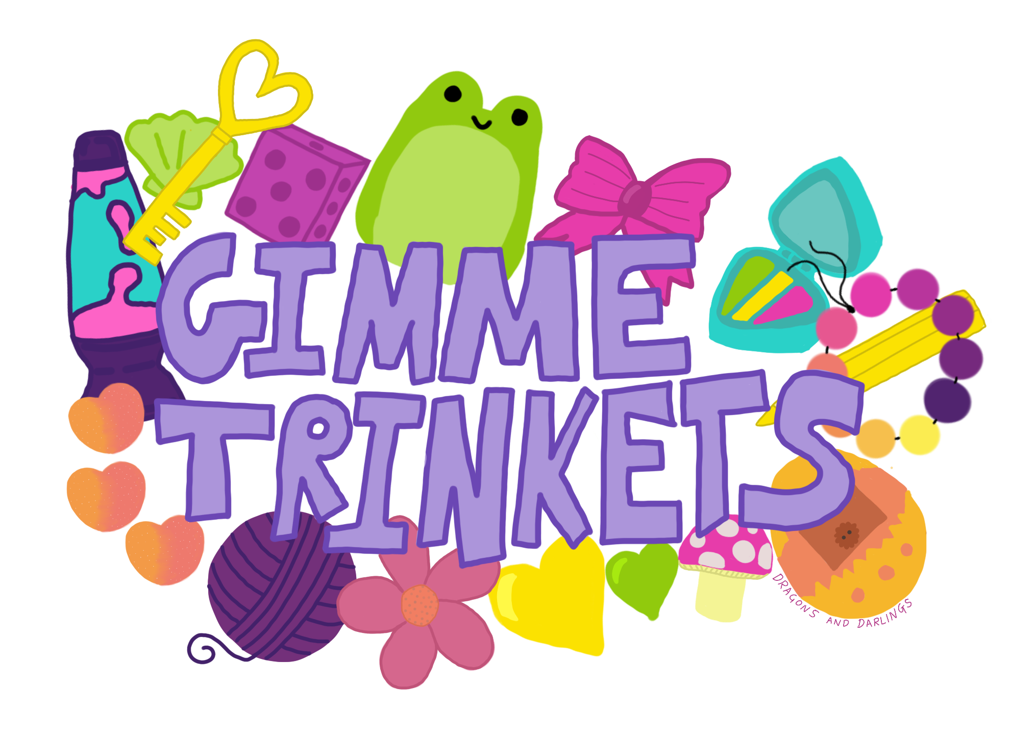 Gimme Trinkets Sticker 2026